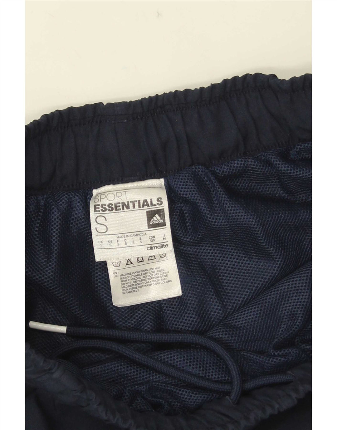 Adidas Herre Climalite Sportshorts Små marineblå polyester
