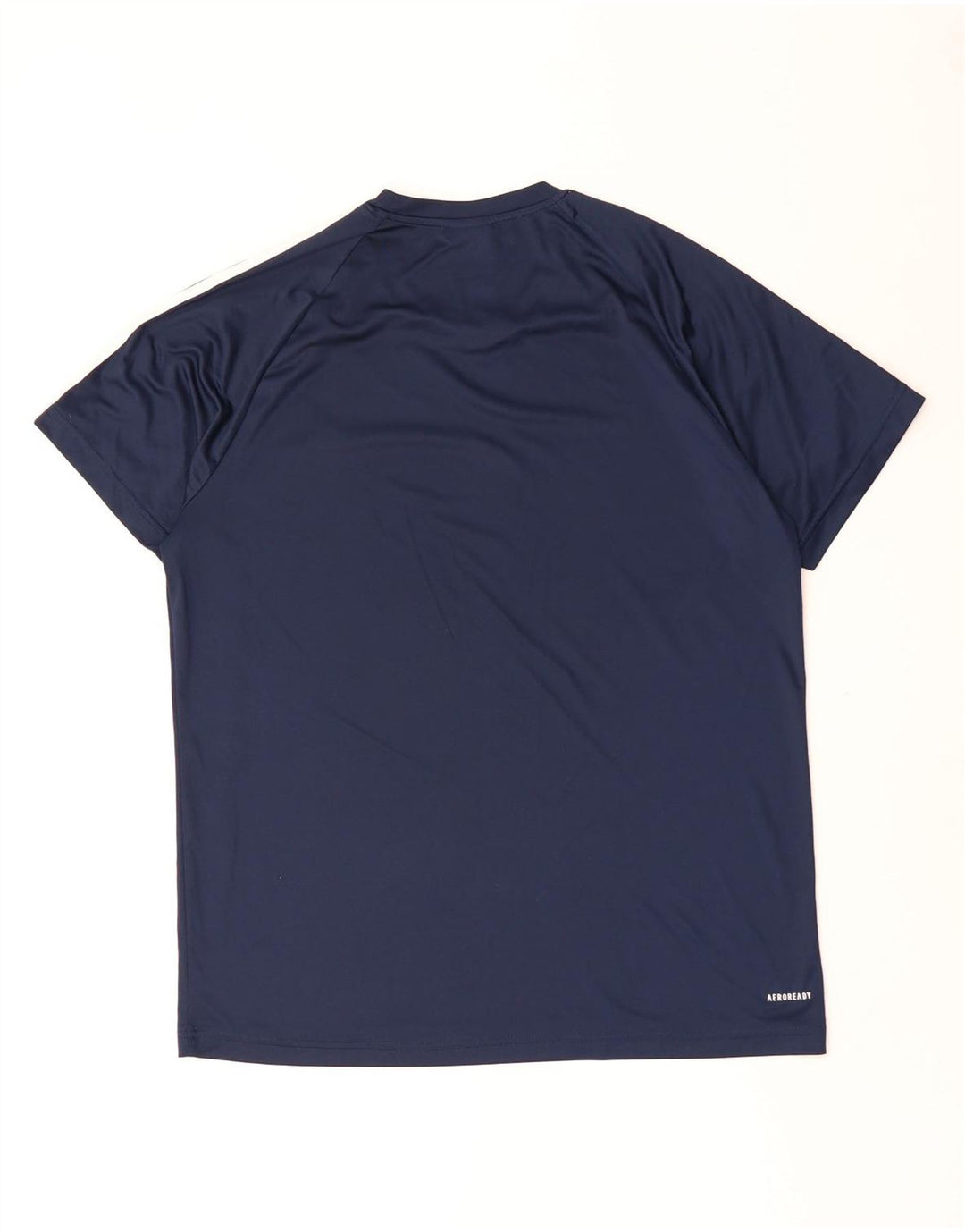 Adidas Herre Aeroready T-Shirt Top Stor Marineblå Polyester
