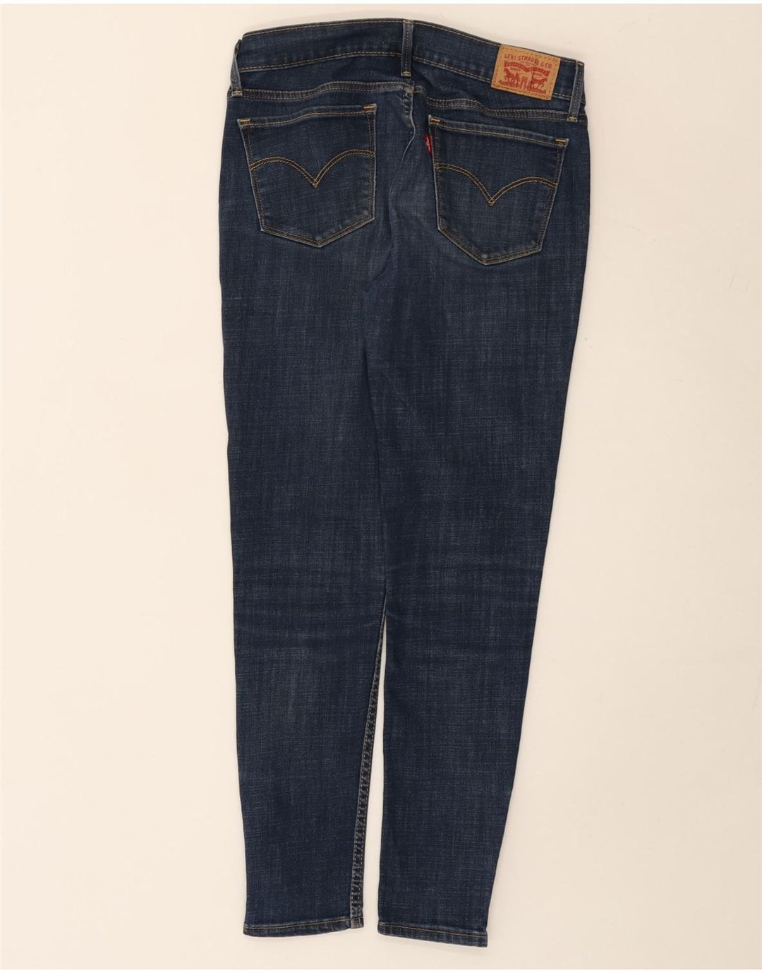 Levi's Dame 710 Super Skinny Jeans W28 L26 Marineblå