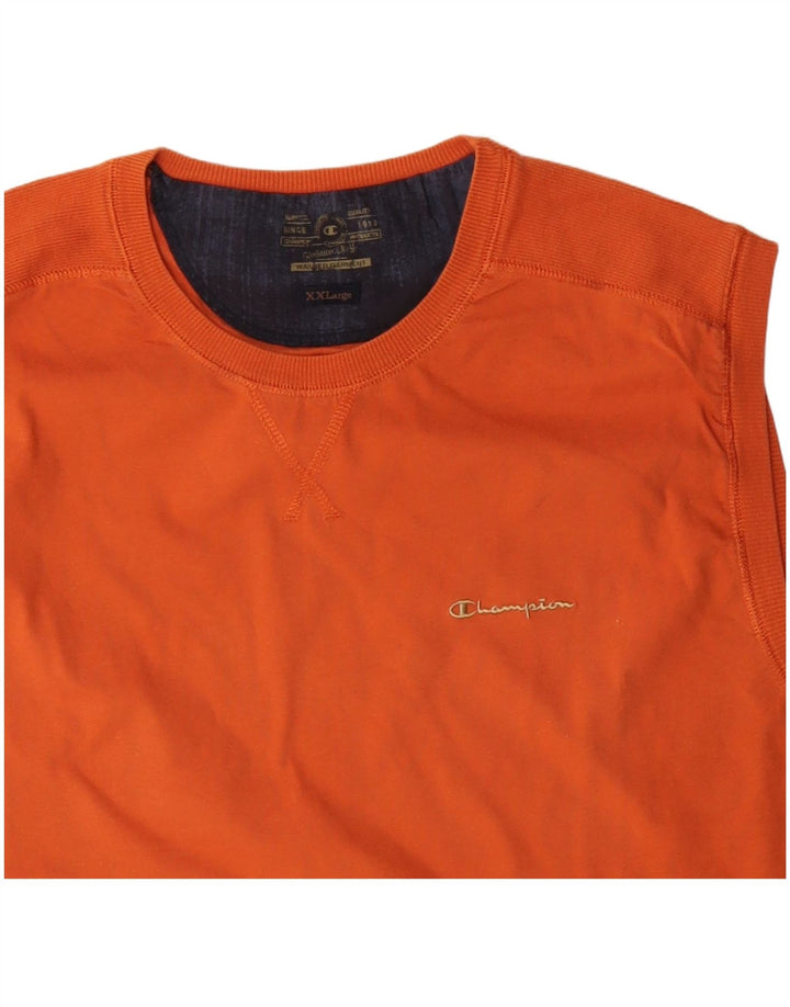 CHAMPION Herrevest Top 2XL Orange Bomuld