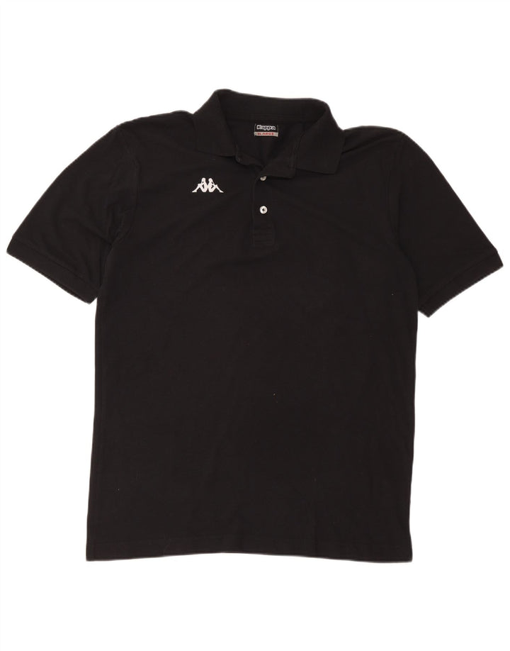 Kappa herre poloshirt XL sort bomuld