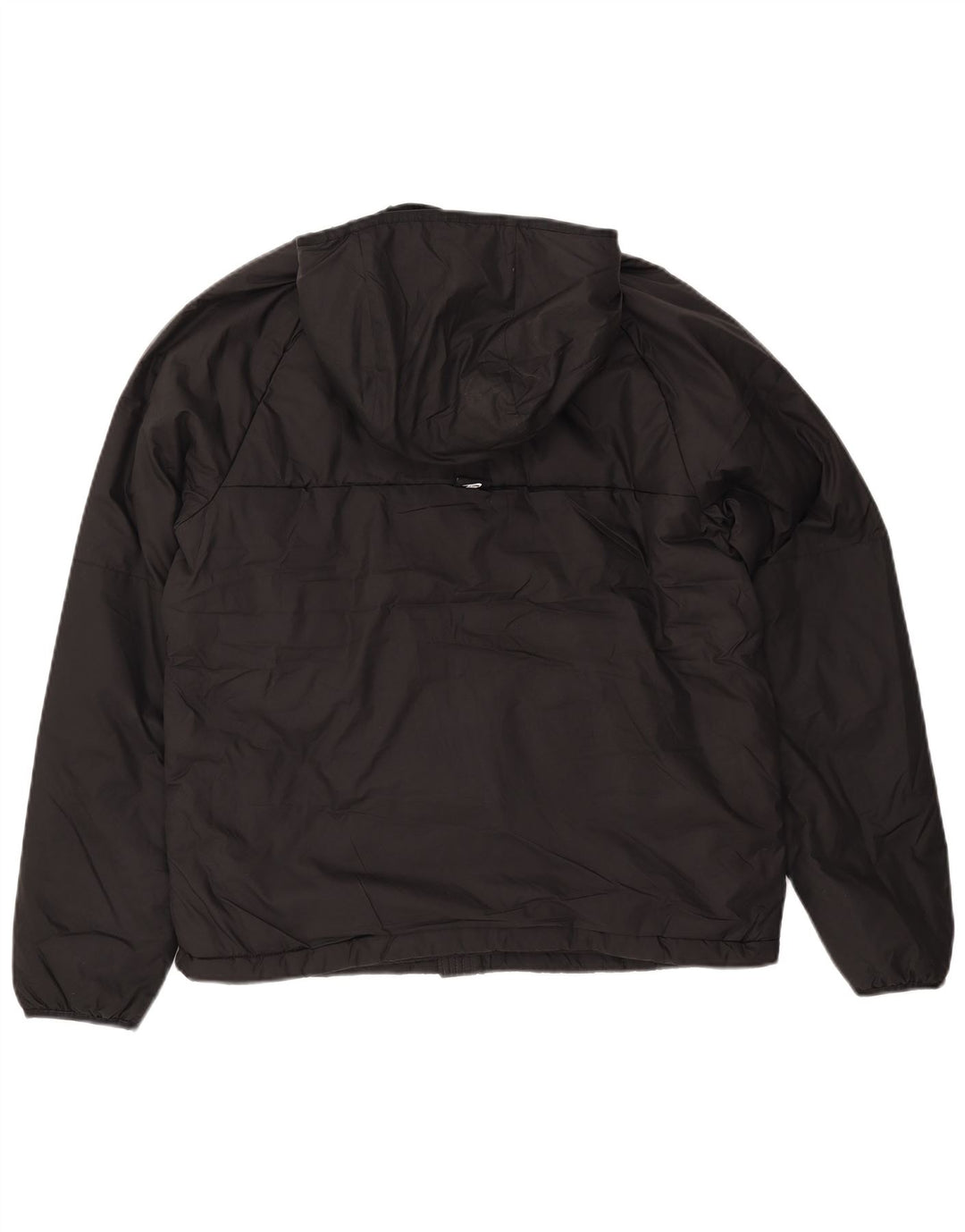 NIKE Herre Therma-Fit Windbreaker-jakke med hætte UK 38 Medium Sort