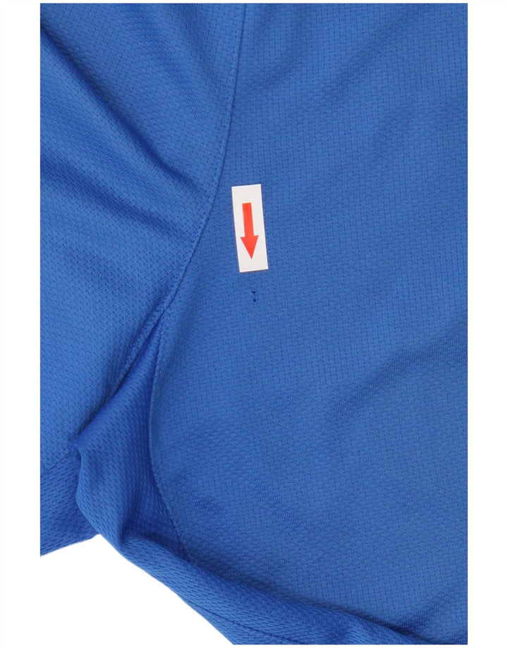 Nike Herre Dri Fit sportsshorts store blå polyester