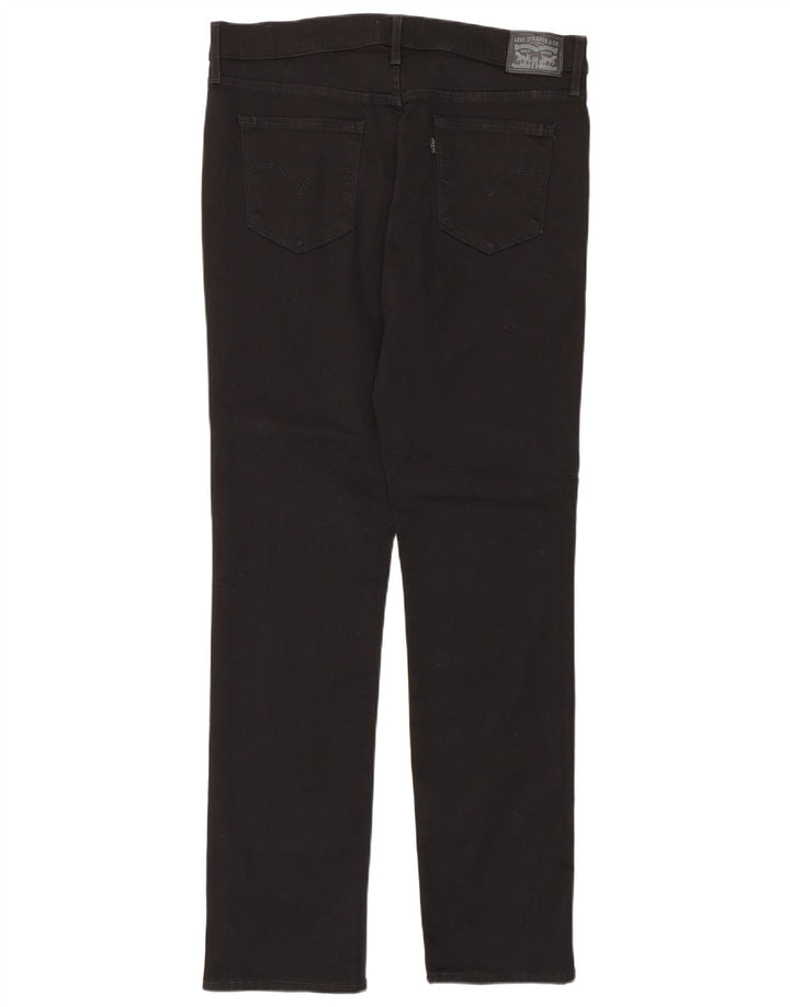 Levi's Womens 312 Shaping Slim Jeans W32 L32 Sort bomuld