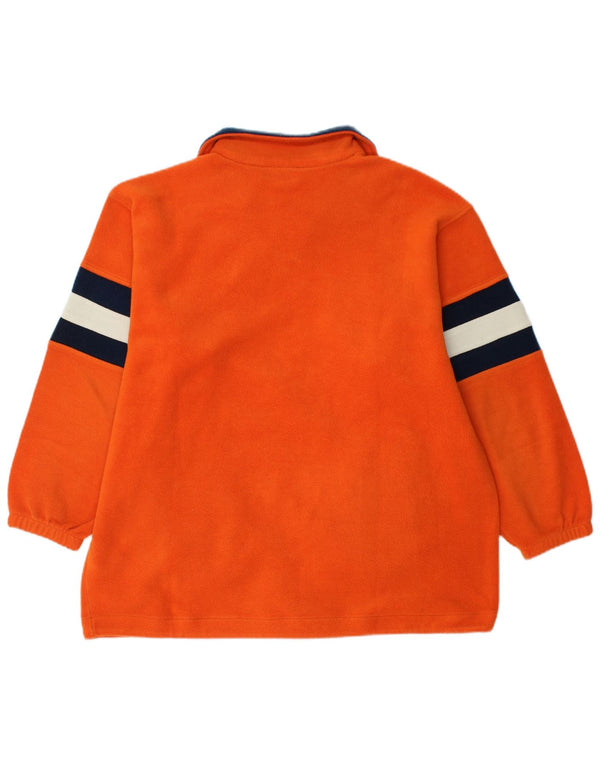 Champion Boys Grafisk Fleece Jumper 13-14 år XL Orange Colourblock