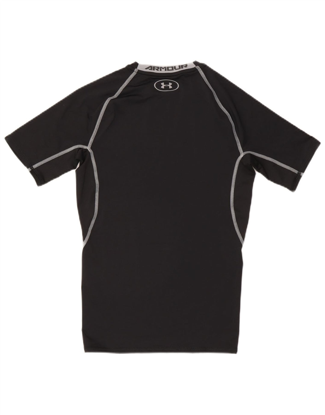 Under Armour Herre Heat Gear Grafisk T-Shirt Top Medium Sort Polyester