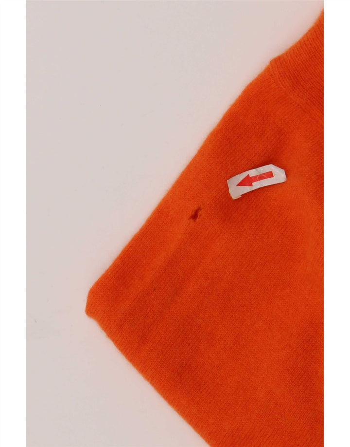 Gant Herre Crew Neck Jumper Sweater 4XL Orange lammeuld
