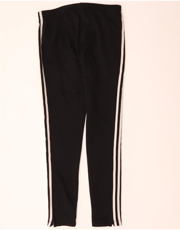 Adidas træningsdragt bukser til kvinder UK 6 XS sort polyester