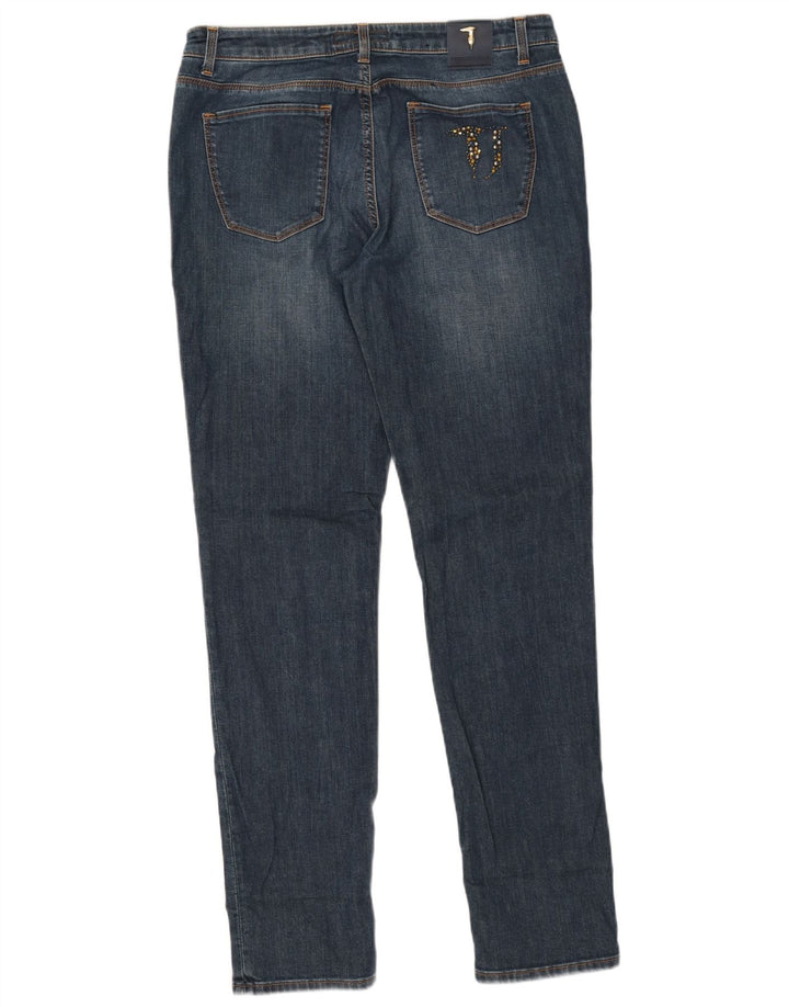 Trussardi Slim Jeans til kvinder W33 L32 Blå