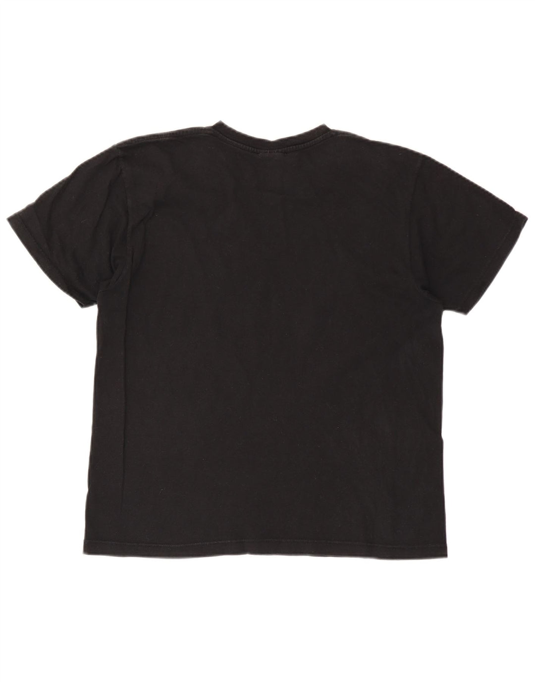 Champion Herre T-Shirt Top Medium Sort Bomuld