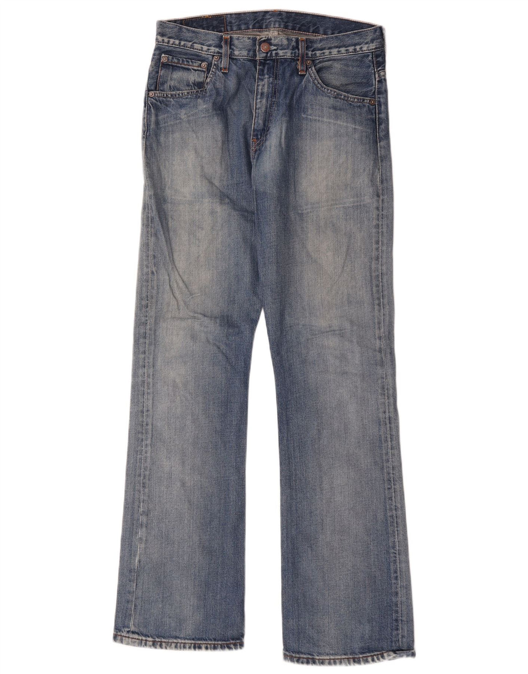 Levi's Herre 507 Slim Bootcut Jeans W31 L34 Blå Bomuld