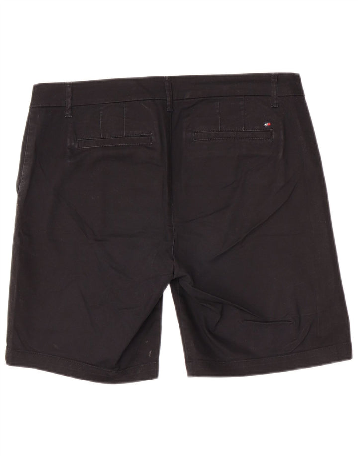 Tommy Hilfiger Chino Shorts til kvinder US 8 Medium W32 Sort Bomuld