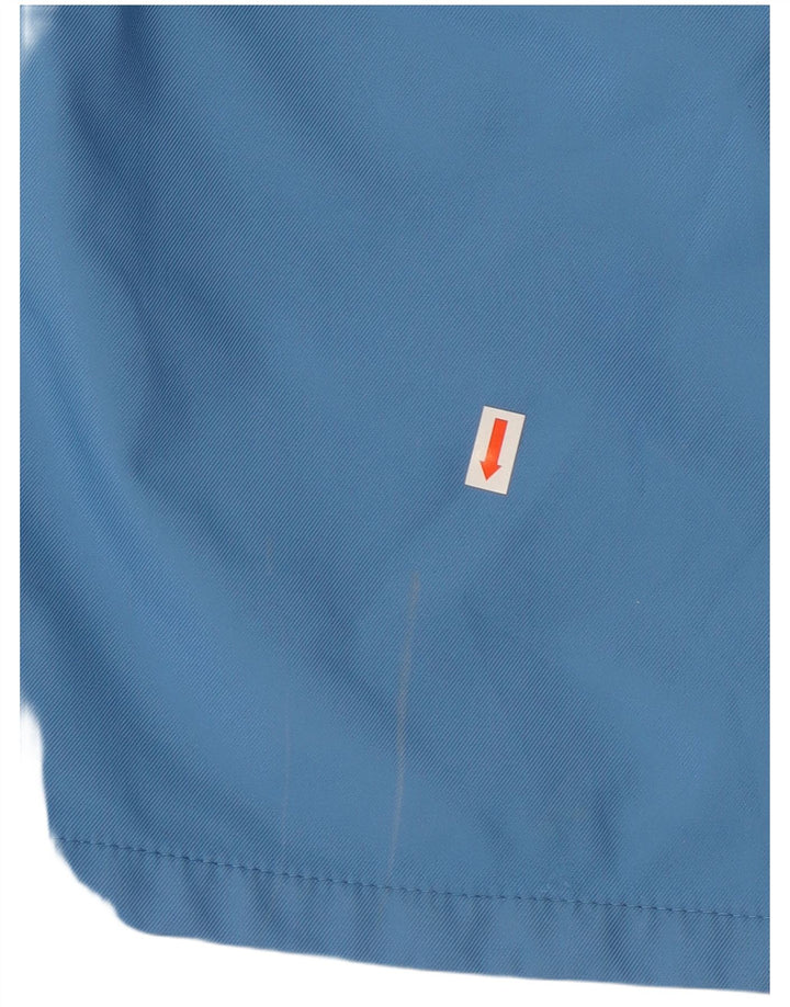 Bailo Herre Gore-Tex Regnjakke med hætte IT 46 Lille Blå Polyamid Moderne