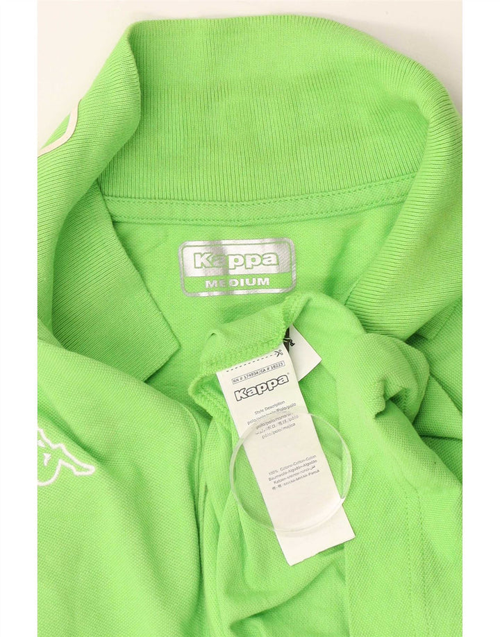 Kappa herre poloshirt mellemgrøn bomuld