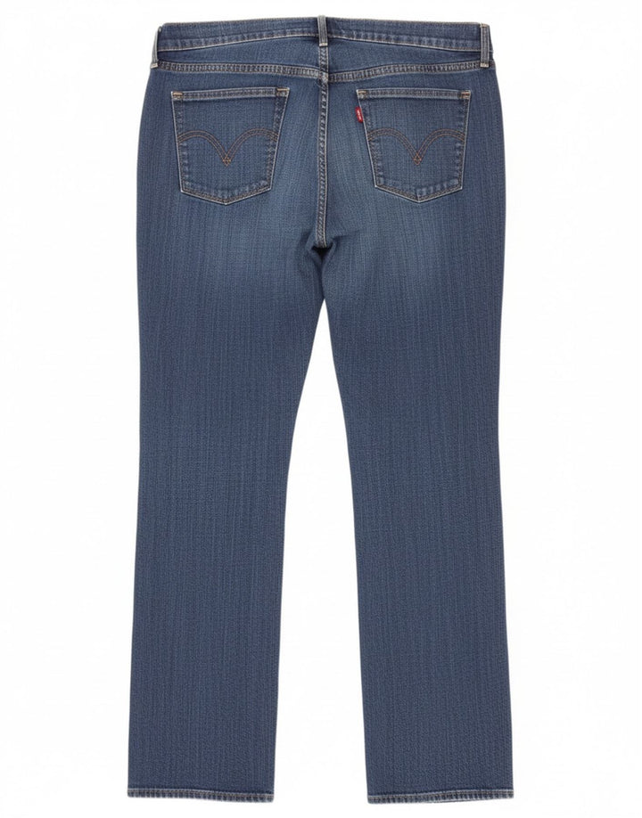 Levi's Dame 505 Straight Jeans W31 L32 Blå Bomuld