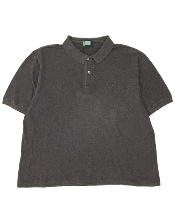 SERGIO TACCHINI Herre poloshirt IT 58 2XL Grå Bomuld