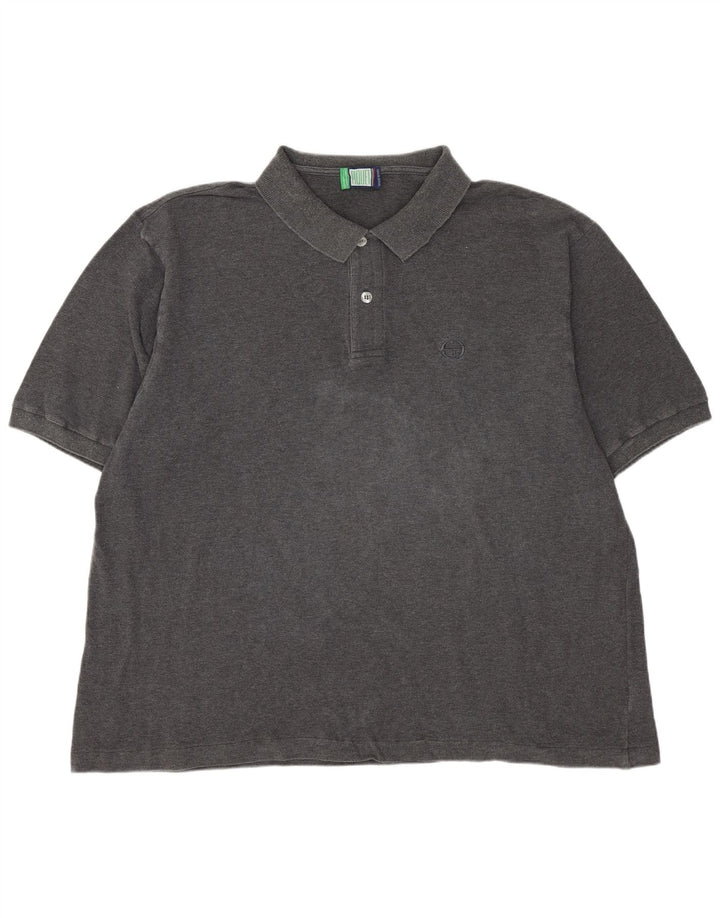 SERGIO TACCHINI Herre poloshirt IT 58 2XL Grå Bomuld