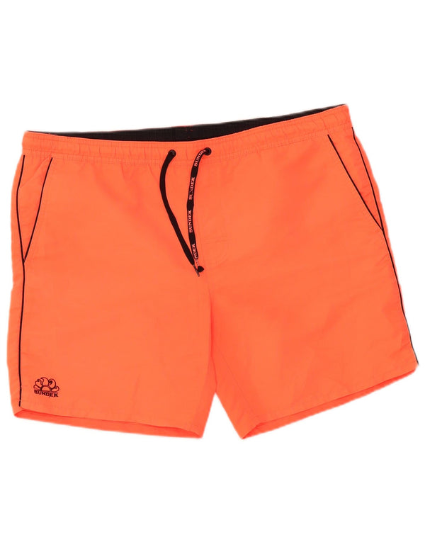 Sundek Herre badeshorts XL Orange Polyester