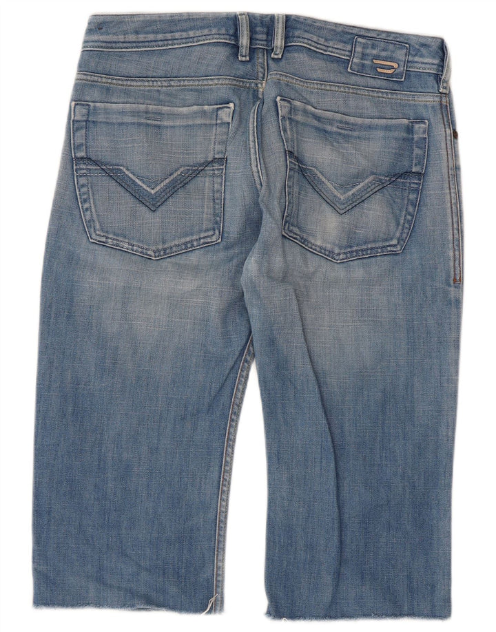 Diesel Herre Denim Shorts W30 Medium Blue Bomuld