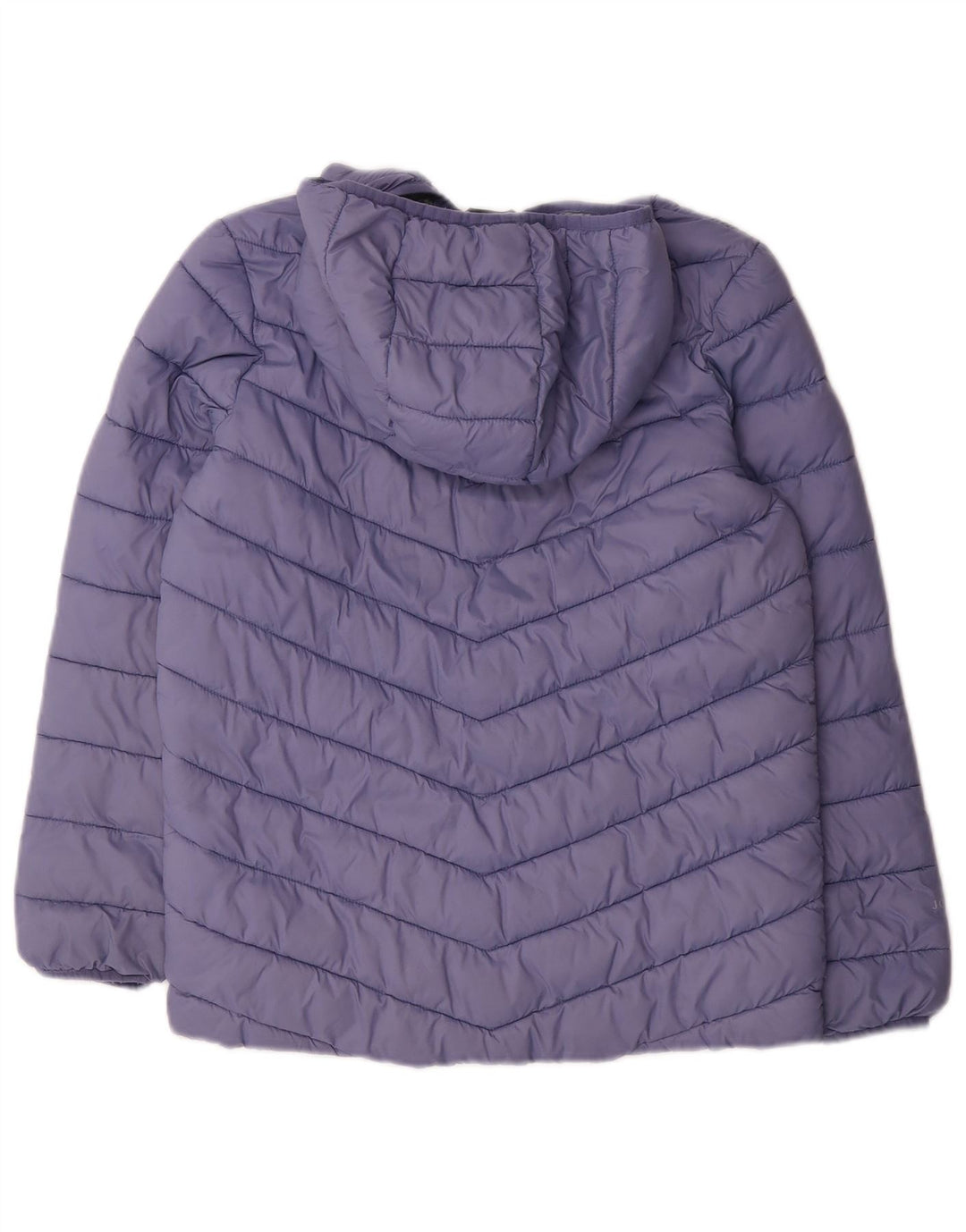 JOULES Girls Hooded Padded Jacket 11-12 Years Purple Polyester
