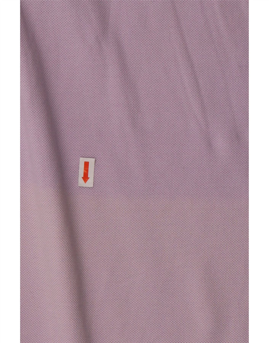 BENETTON Mens Polo Shirt Large Purple Cotton