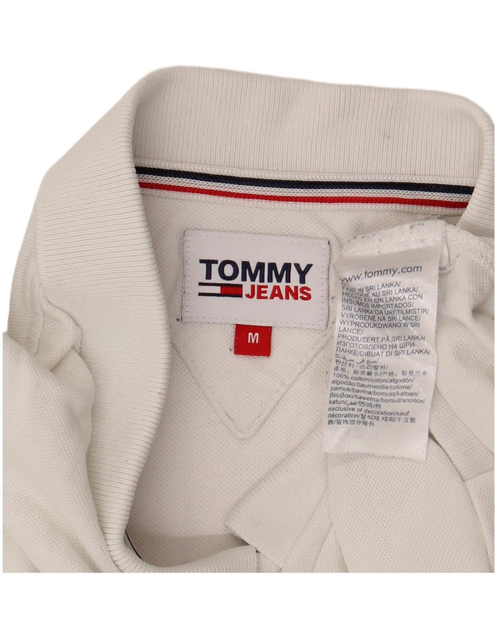 Tommy Hilfiger herre poloshirt Medium hvid bomuld