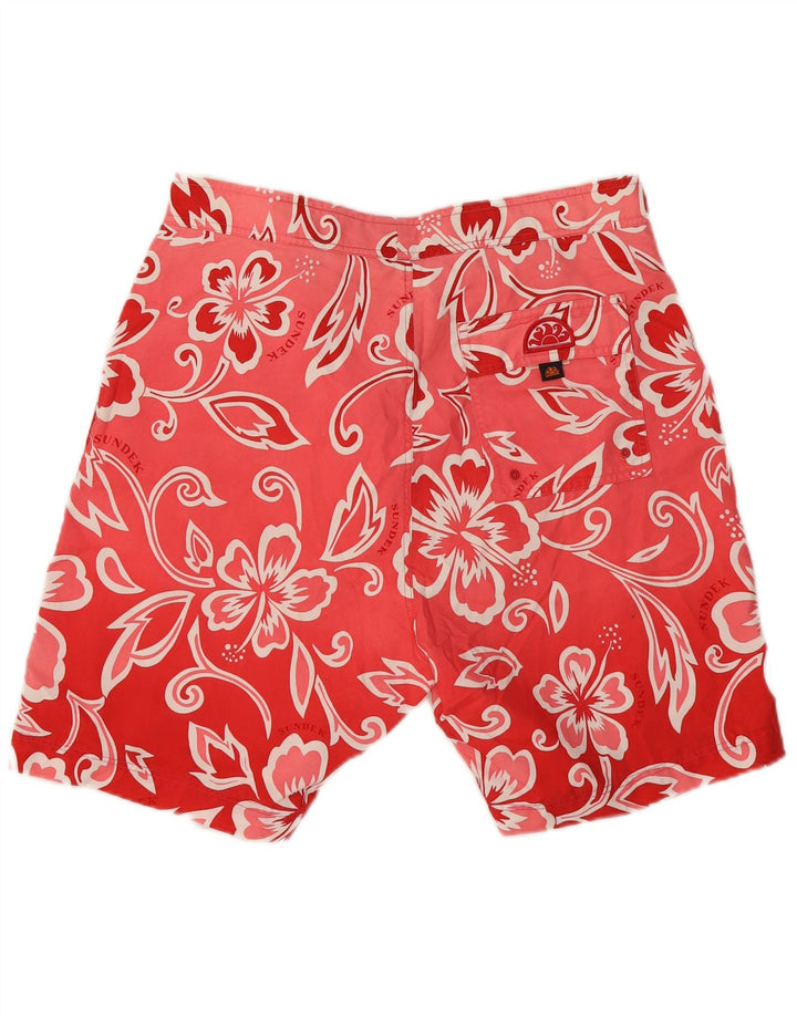 Sundek Herre badeshorts Large Pink Floral