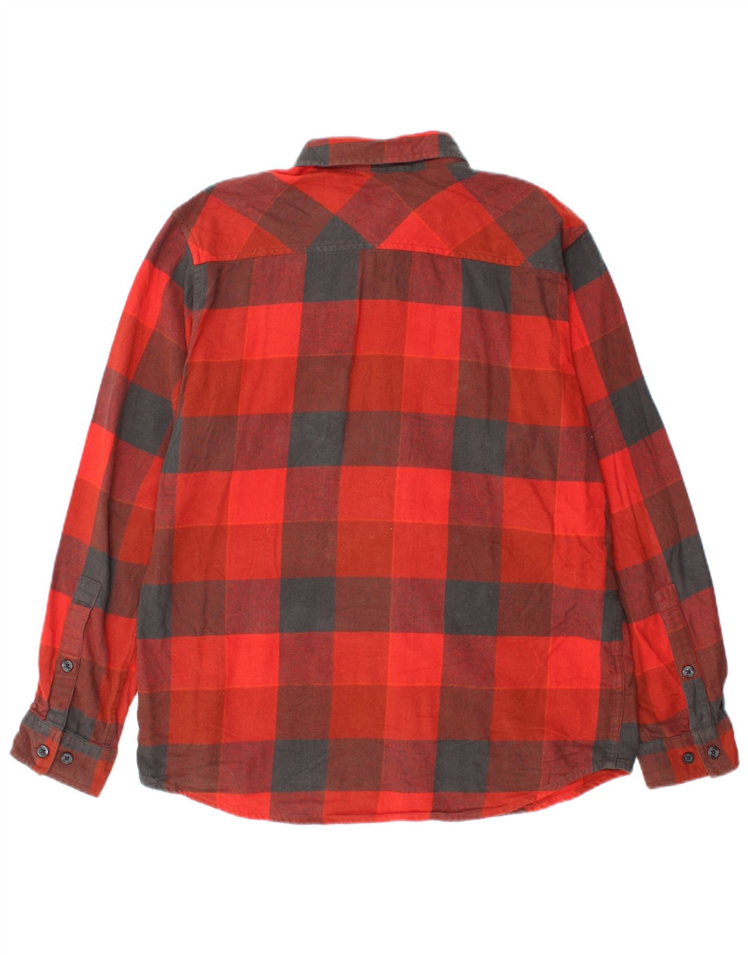 Columbia Herre Flanelskjorte Medium Rød Gingham Bomuld