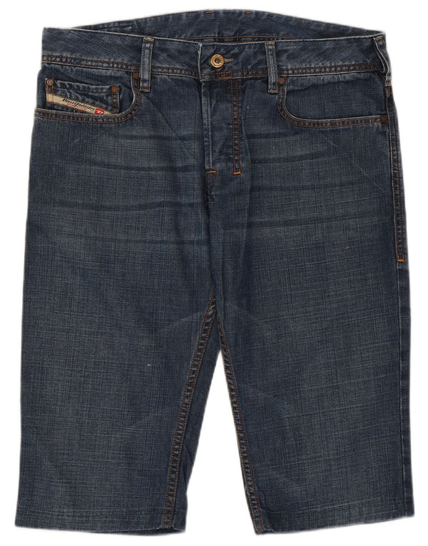 Diesel Herre Denim Shorts W31 Medium Blue Bomuld