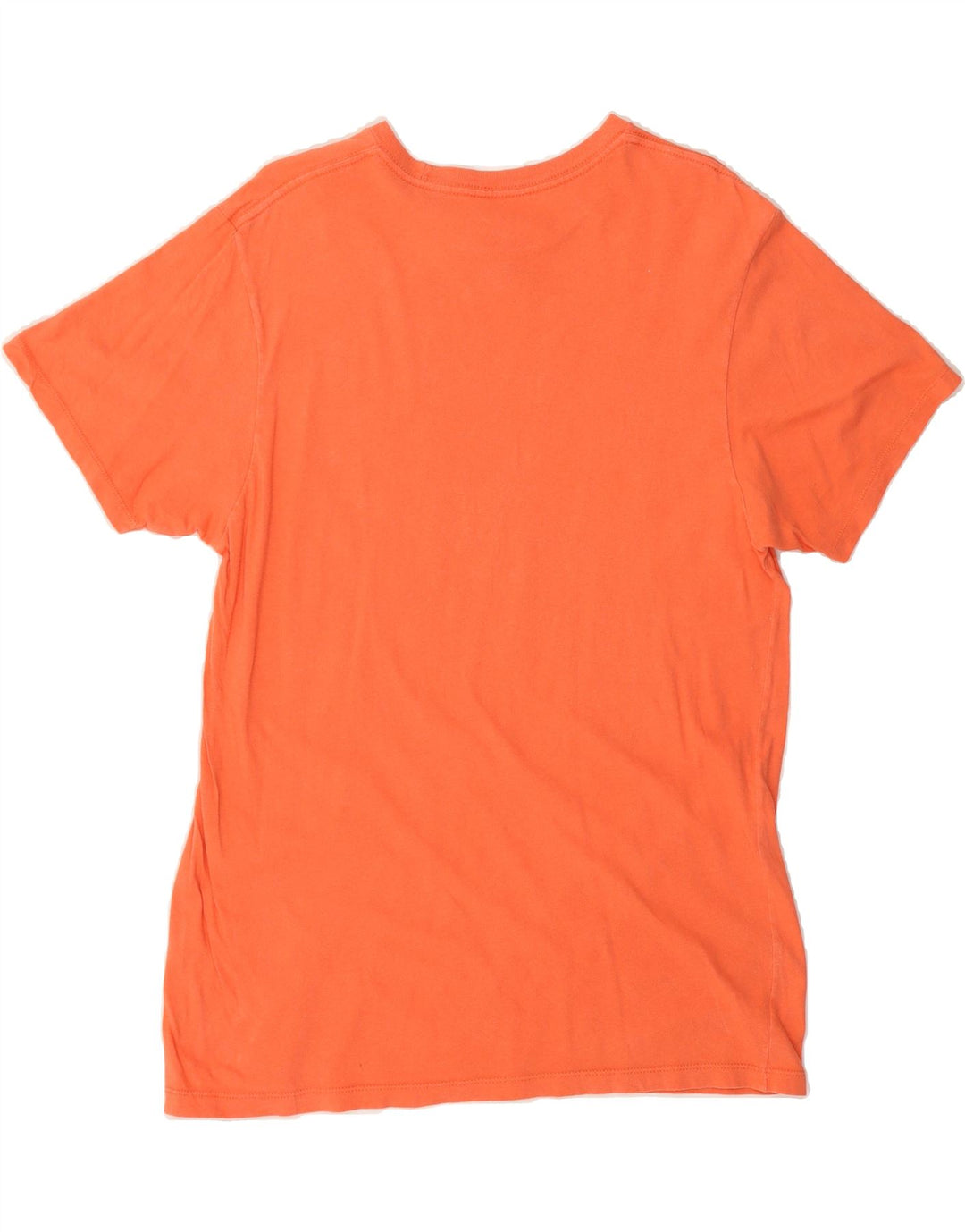 VANS Mens Custom Fit Graphic T-Shirt Top Medium Orange Cotton Vintage Vans and Second-Hand Vans from Messina Hembry 