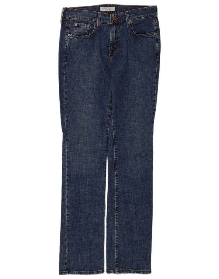 Levi's Dame 505 lige jeans US 6 Medium W30 L34 Marineblå Bomuld