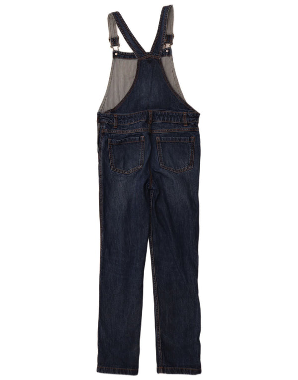 FAT FACE Piger Dungarees Jeans 10-11 år W28 L26 Blå Bomuld