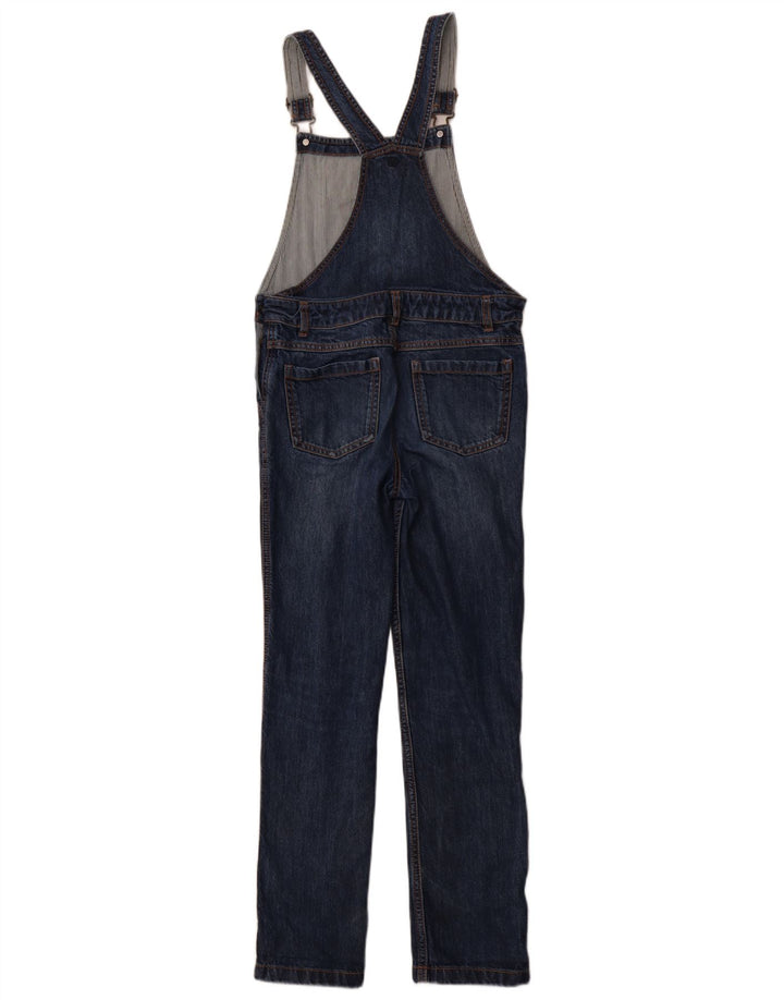 FAT FACE Piger Dungarees Jeans 10-11 år W28 L26 Blå Bomuld
