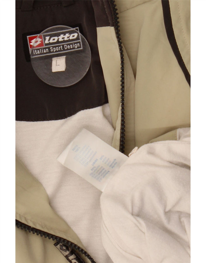 Lotto Herre træningsdragt Topjakke Stor Beige Polyester
