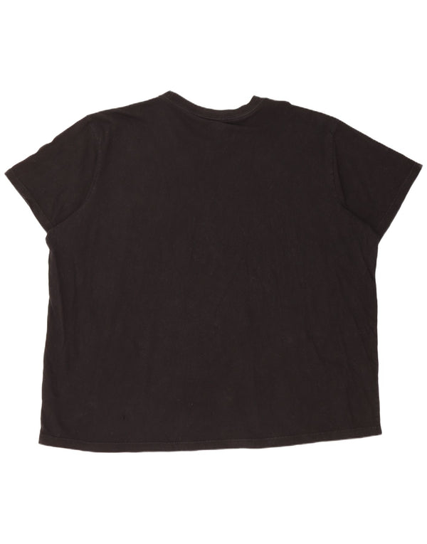 Dickies Herre T-Shirt Top 4XL Sort Bomuld
