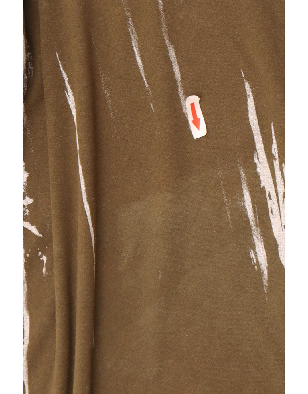 Religion Herre Grafisk T-Shirt Top Lille Khaki Bomuld