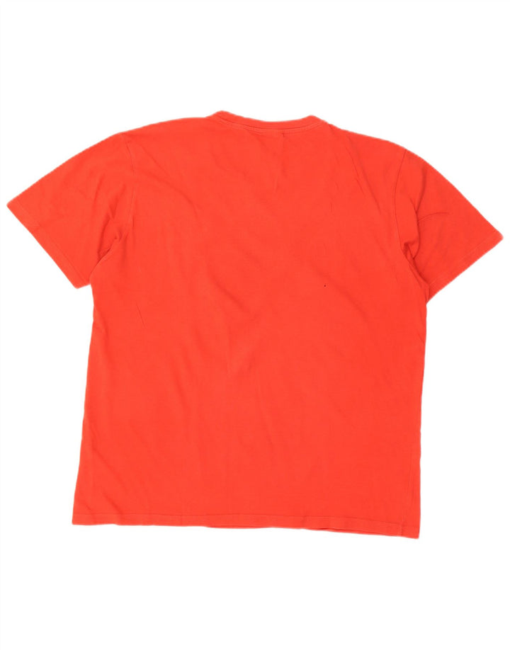 Champion Herre Grafisk T-Shirt Top Stor Rød