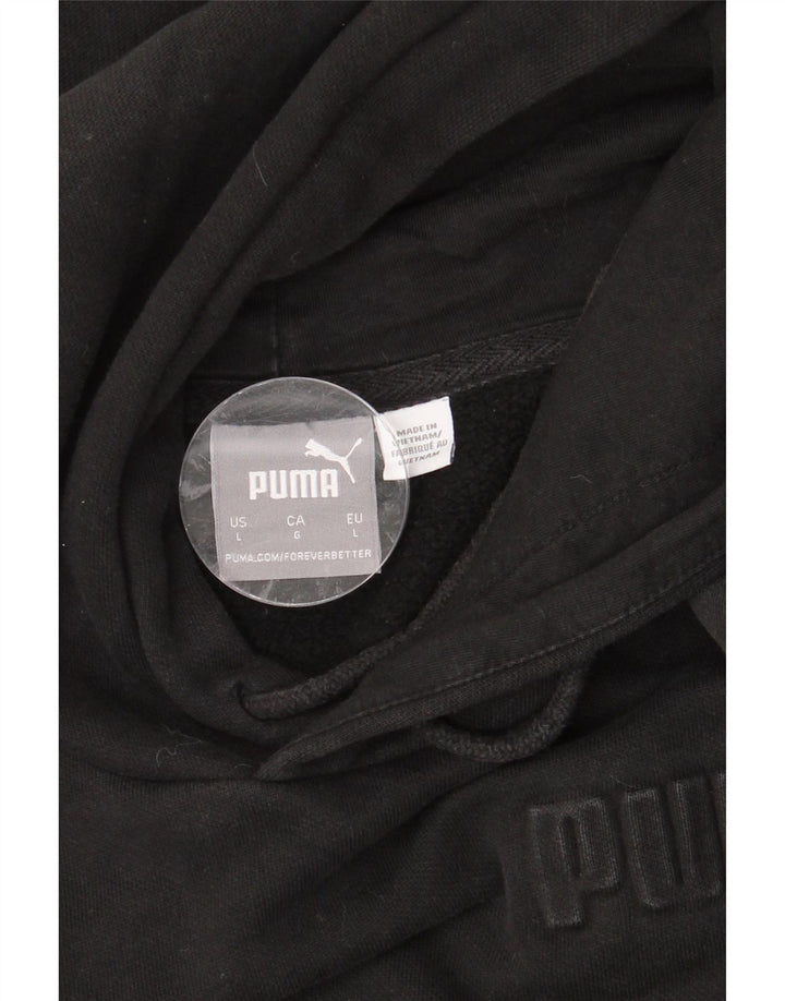 PUMA Oversized hættetrøje til kvinder DK 16 Large Sort