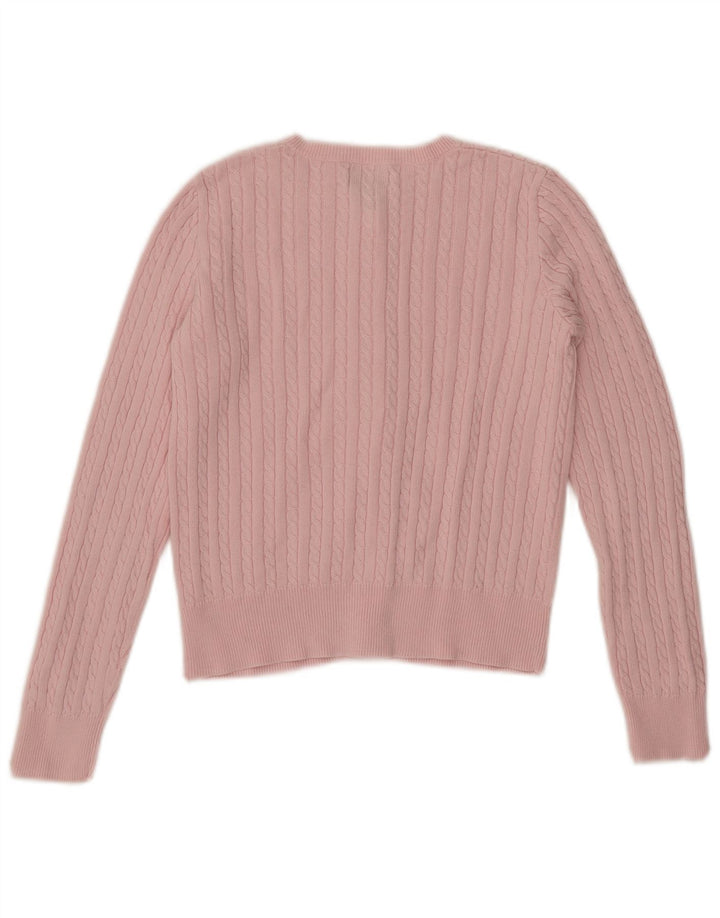POLO RALPH LAUREN Pige Cardigan Sweater 12-13 År Large Pink