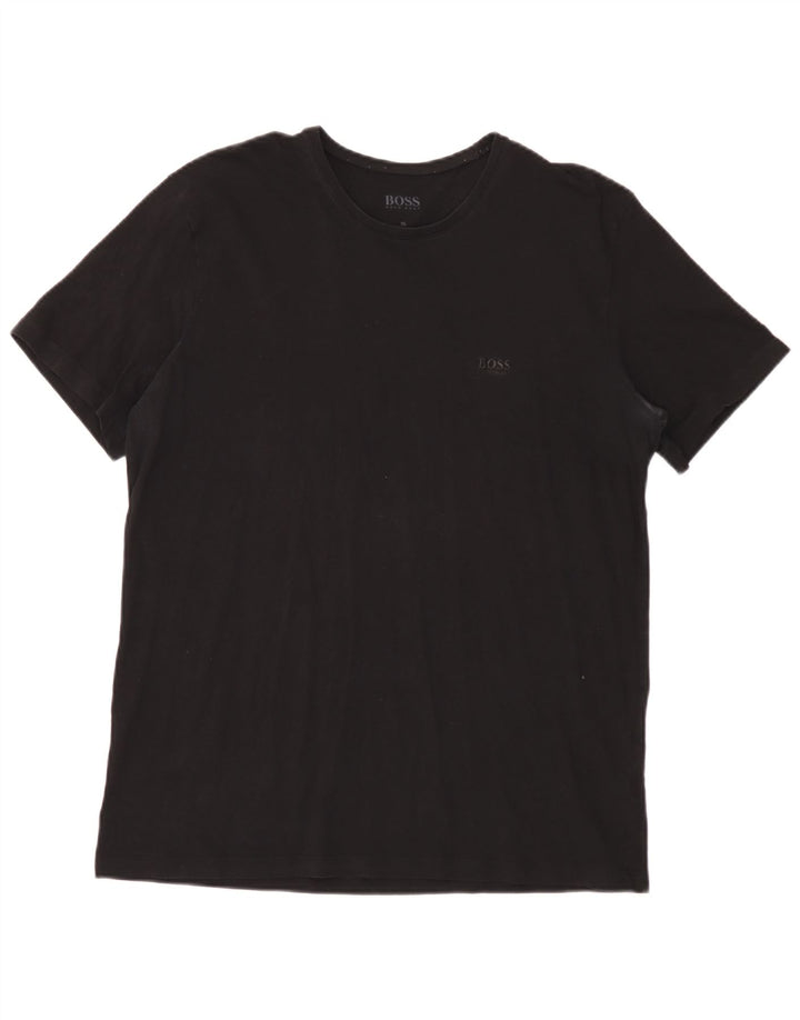 Hugo Boss Herre T-Shirt Top XL Sort