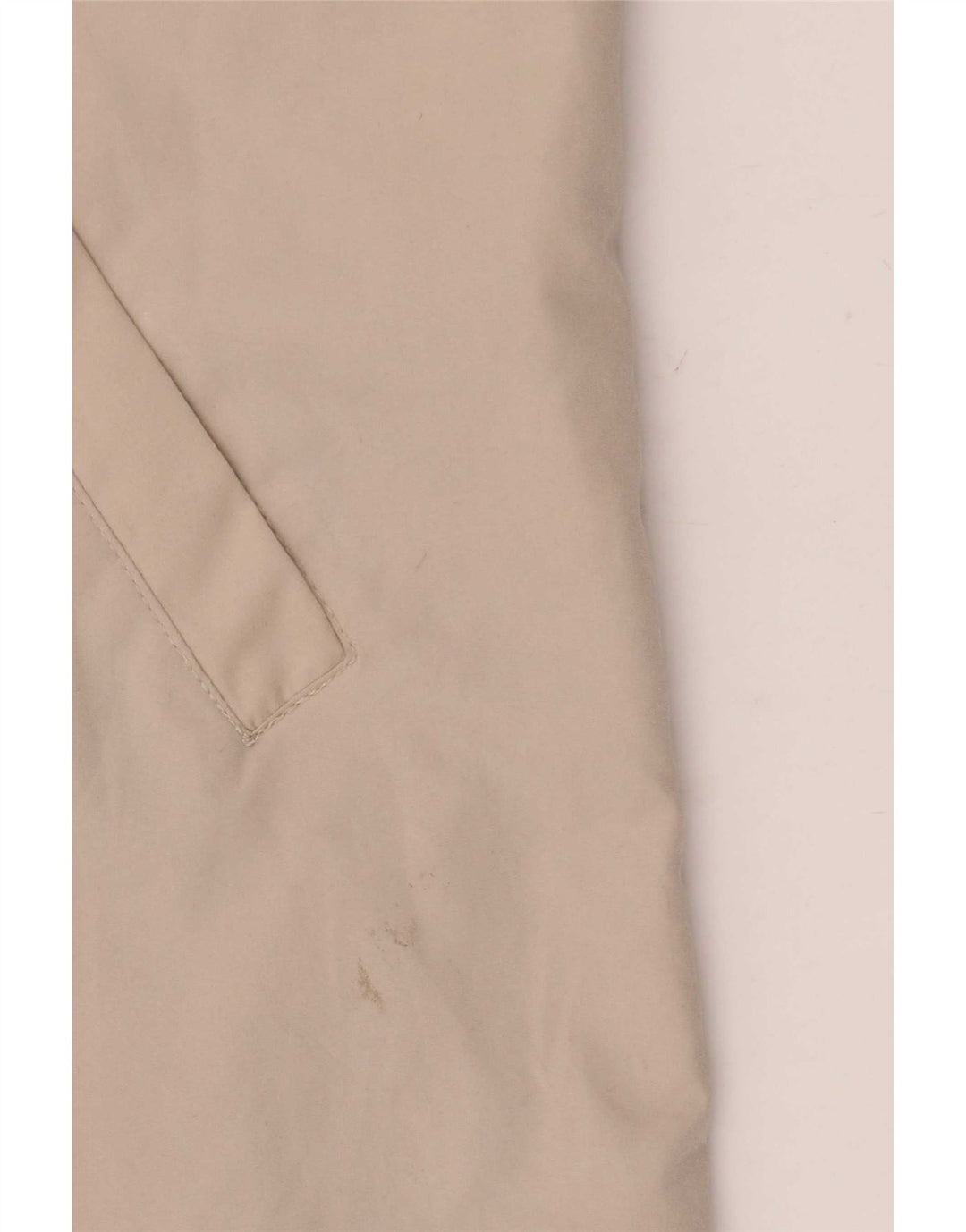 Armani Jeans Regnfrakke med hætte til mænd IT 52 XL Beige Polyester