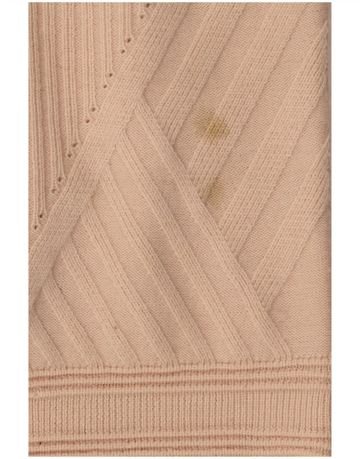 French Connection Dame Jumper Kjole UK 6 XS Beige Uld
