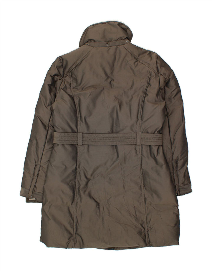 GAS Womens Padded Coat UK 14 Medium Grey Vintage Gas and Second-Hand Gas from Messina Hembry 