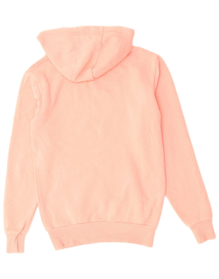 ELLESSE Grafisk hættetrøje til kvinder UK 6 XS Pink