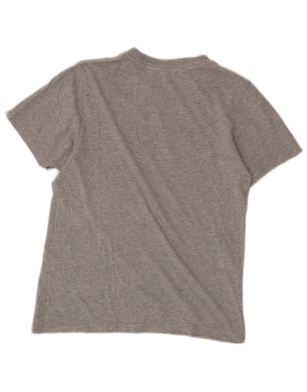 Vans Boys Graphic T-Shirt Top 10-11 Years Medium Grey Flecked Cotton