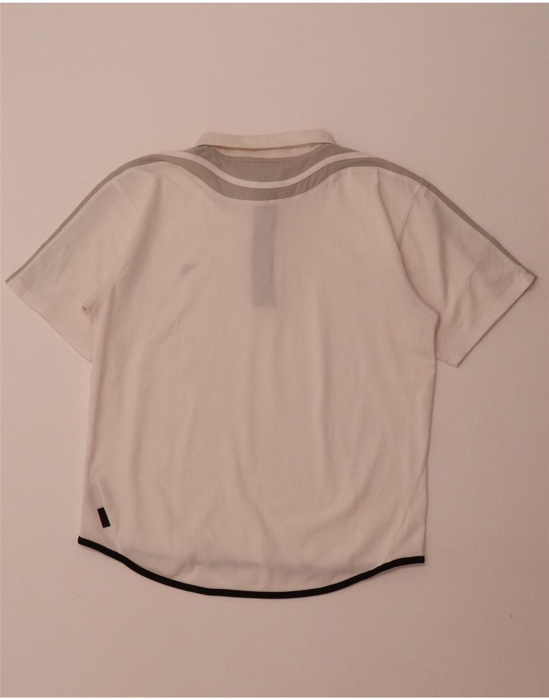 Diadora Polo Shirt til mænd Stor hvid Colourblock Polyester