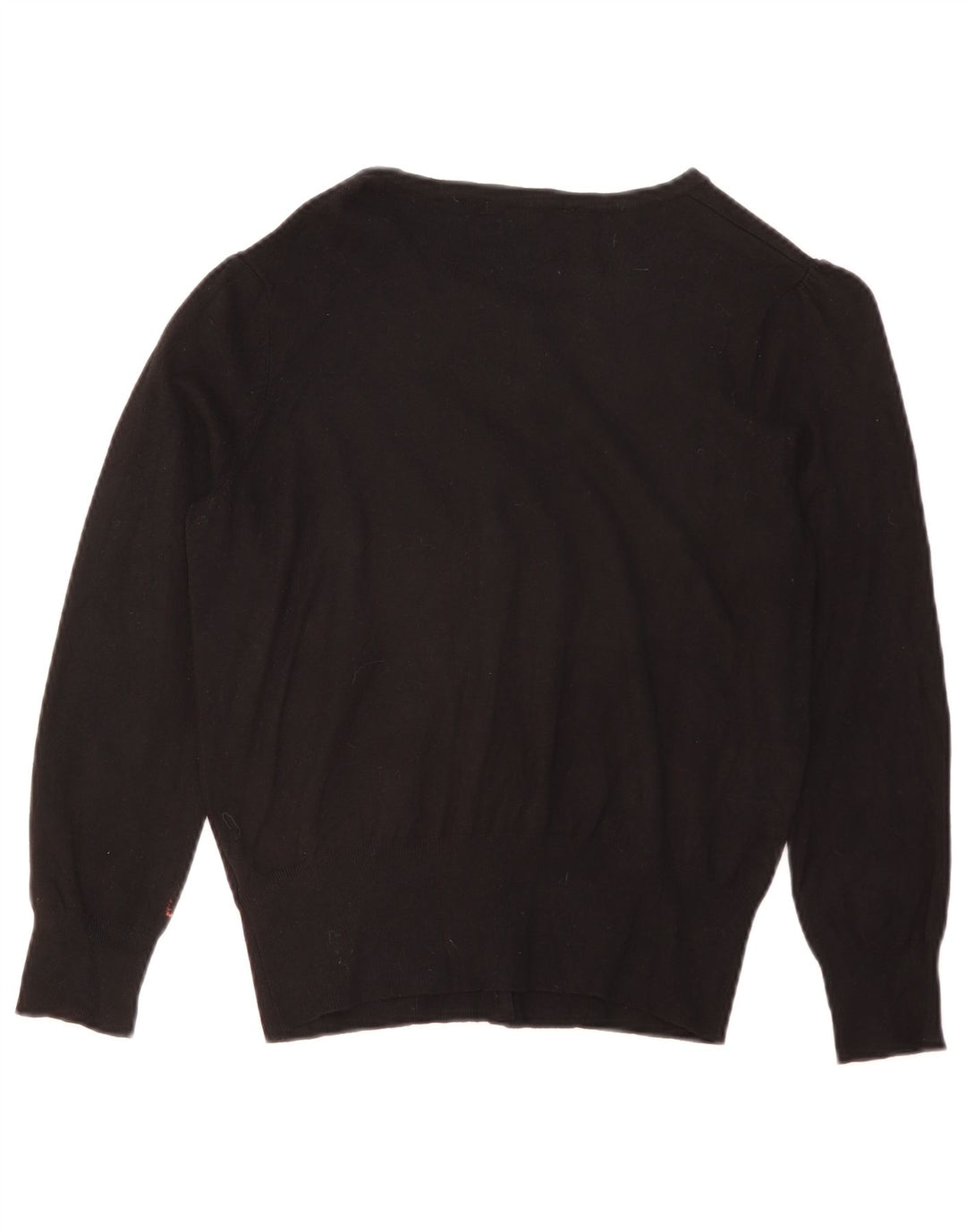 Marks & Spencer Dame Cardigan Sweater UK 14 Medium Black