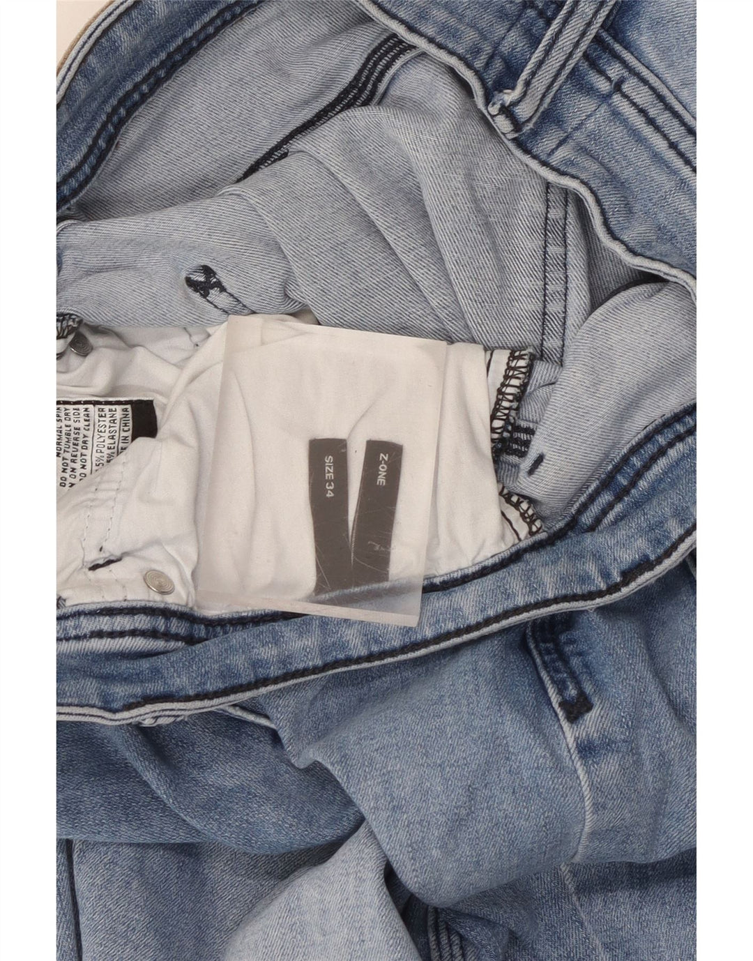 Lee Dame Slim Jeans W34 L30 Blå Bomuld