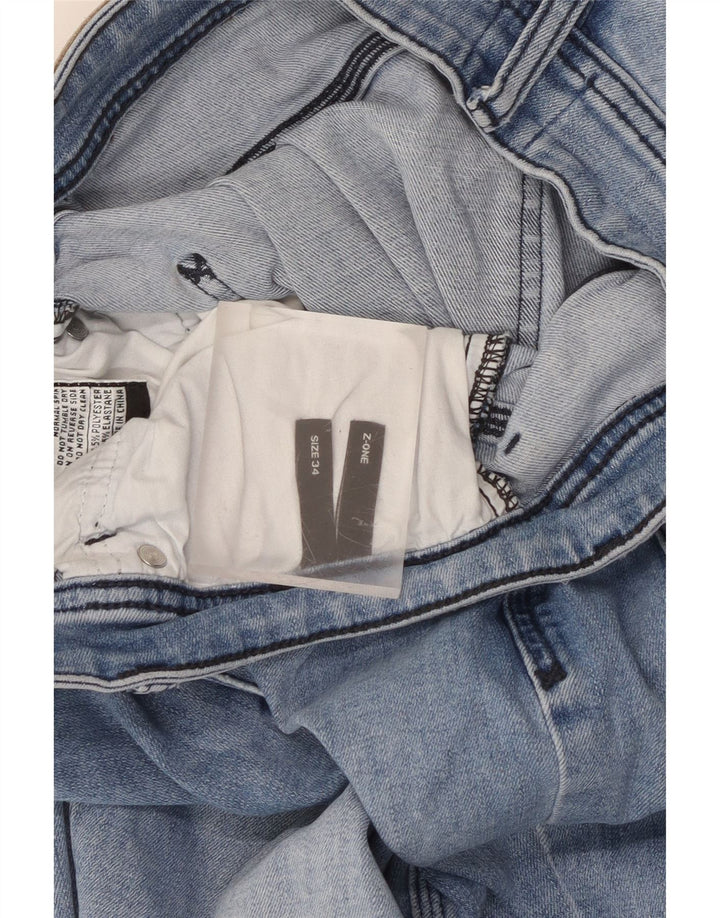 Lee Dame Slim Jeans W34 L30 Blå Bomuld