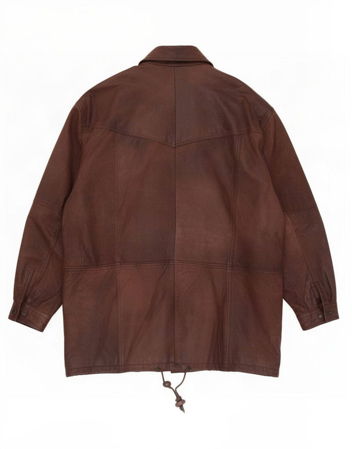CLASSIC Herre læderjakke UK 42 XL Brun